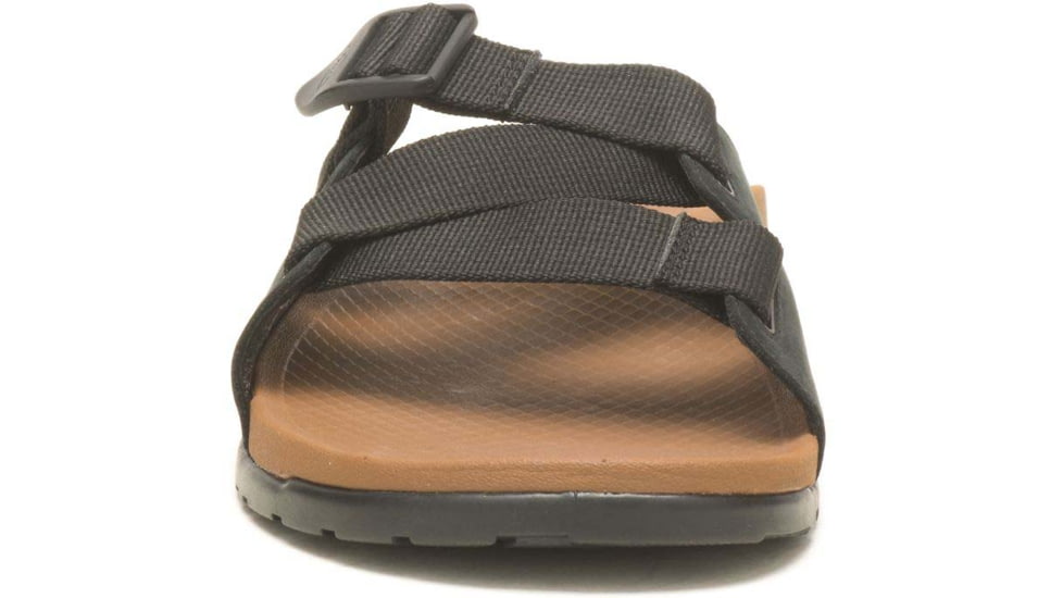 Chaco Lowdown Leather Slide - Mens, Black, 8, JCH108619-M-8