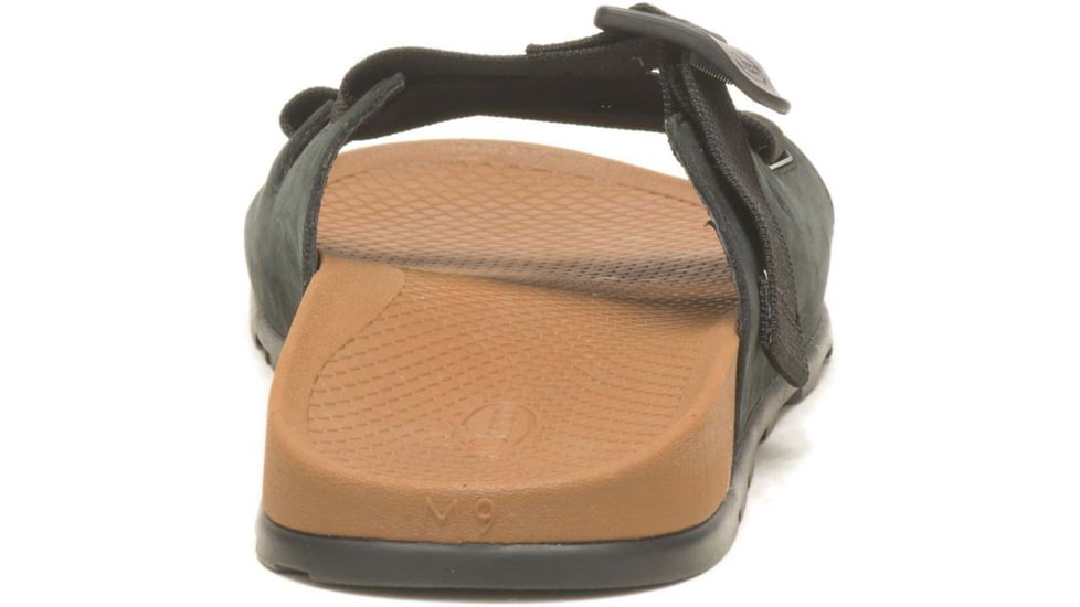 Chaco Lowdown Leather Slide - Mens, Black, 8, JCH108619-M-8
