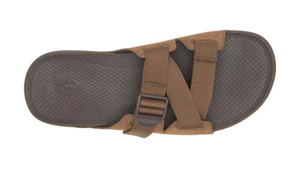 Chaco Lowdown Leather Slide - Mens, Otter, 8, JCH108659-M-8