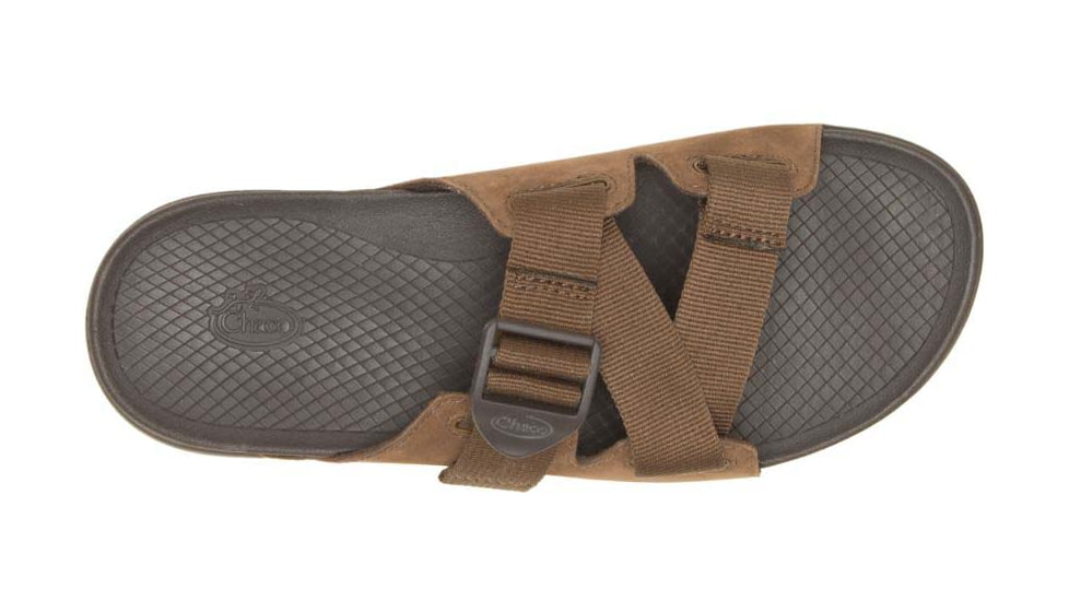 Chaco Lowdown Leather Slide - Womens, Otter, 6, JCH109380-M-6