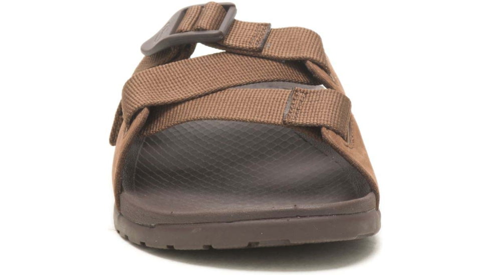 Chaco Lowdown Leather Slide - Womens, Otter, 6, JCH109380-M-6
