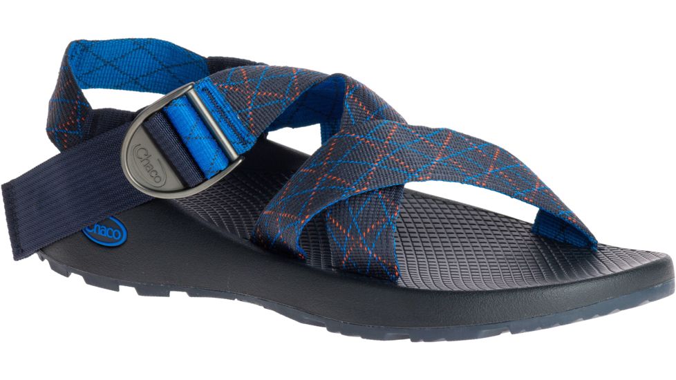 Chaco Mega Z Classic Sandal - Men's-Rhombus Blue-Medium-7