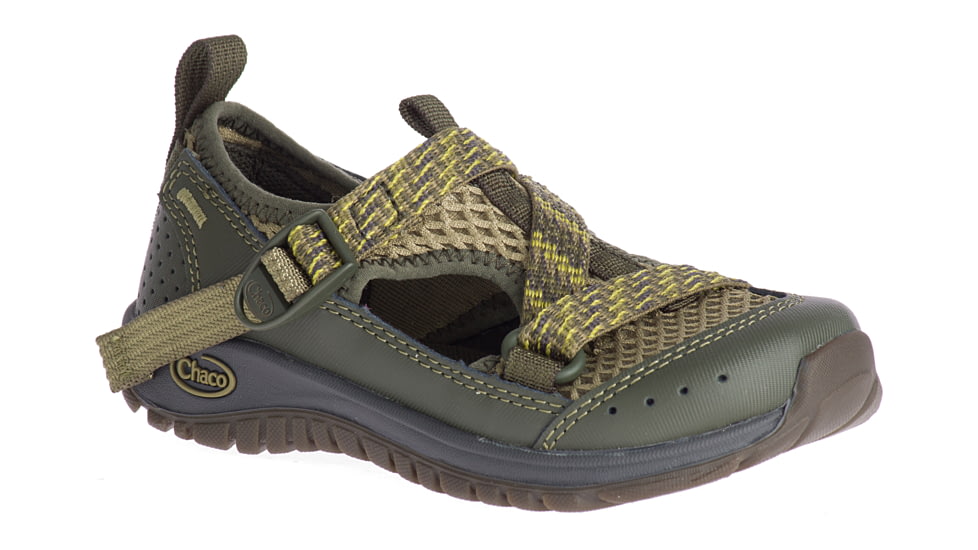 Chaco Odyssey Kids - Unisex, Olive, Medium, 12.0, J180283-12.0