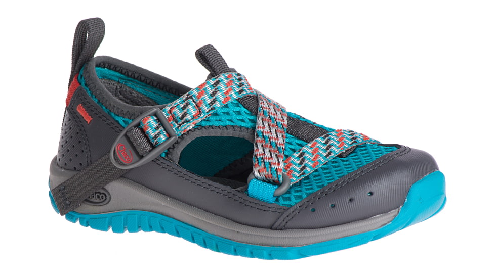 Chaco Odyssey Kids - Unisex, Teal, Medium, 01.0, J180285-01.0