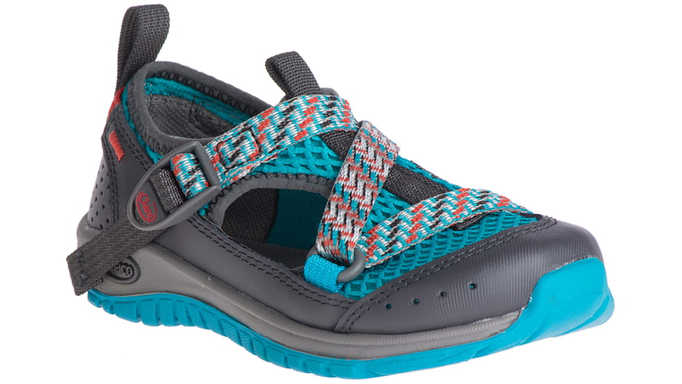 Chaco Odyssey Kids - Unisex, Teal, Medium, 01.0, J180285-01.0