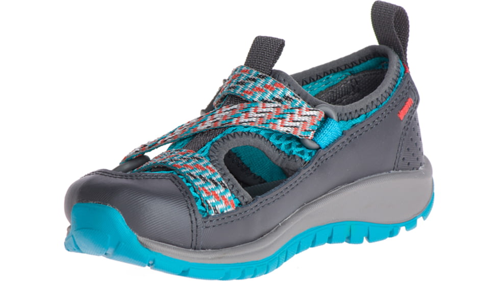 Chaco Odyssey Kids - Unisex, Teal, Medium, 01.0, J180285-01.0