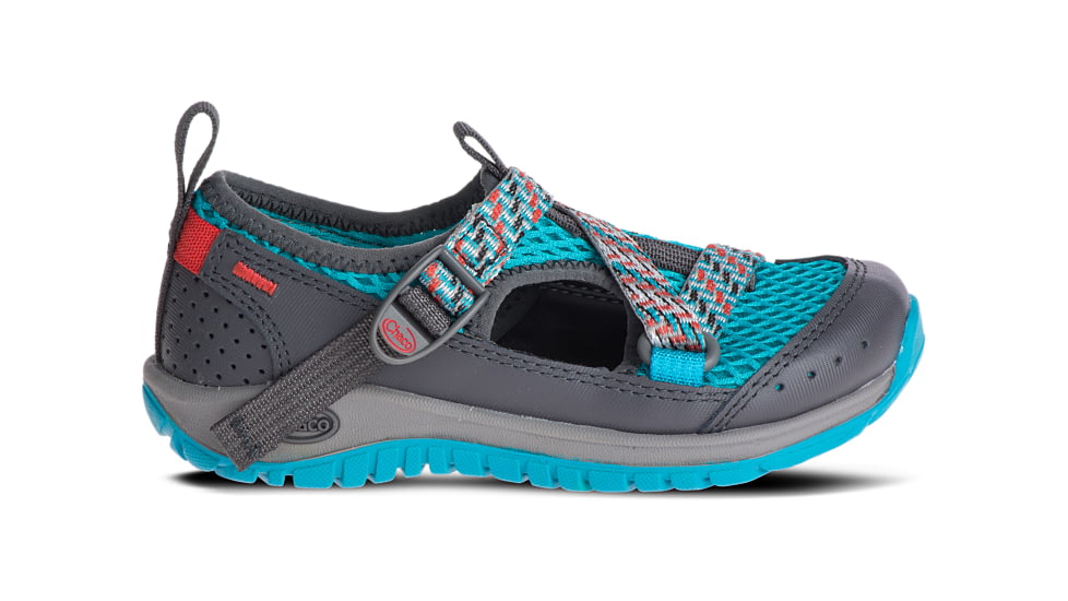 Chaco Odyssey Kids - Unisex, Teal, Medium, 01.0, J180285-01.0