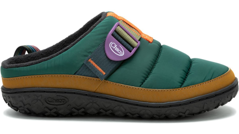 Chaco Ramble Puff Clog Shoes - Womens, Retro Pine, 6.5, JCH109598-6.5