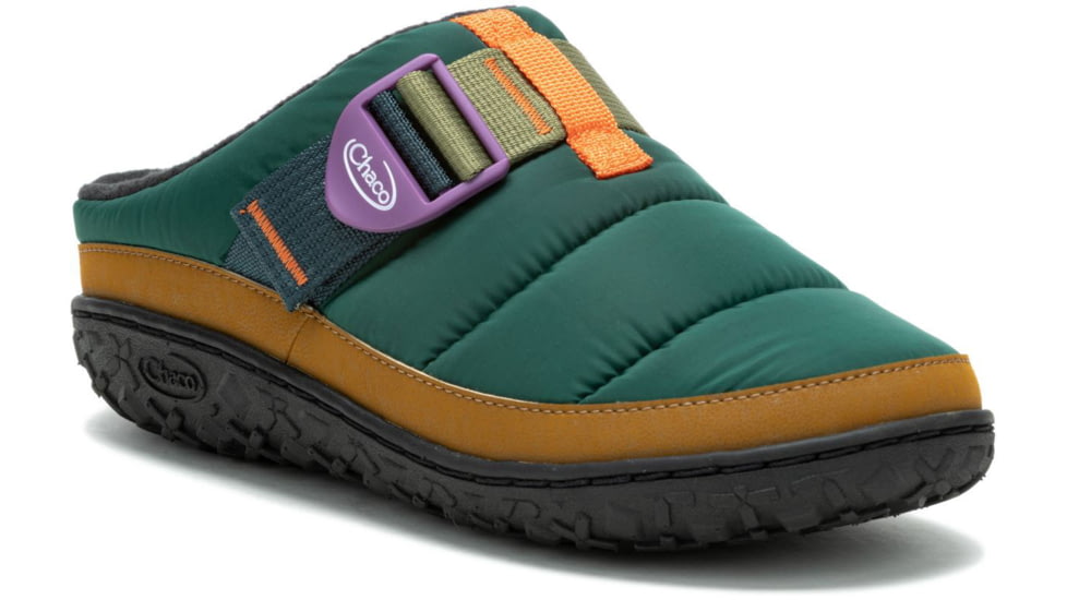 Chaco Ramble Puff Clog Shoes - Womens, Retro Pine, 6.5, JCH109598-6.5