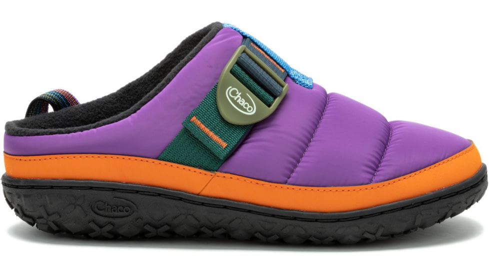 Chaco Ramble Puff Clog Shoes - Womens, Retro Purple, 8.5, JCH109626-8.5