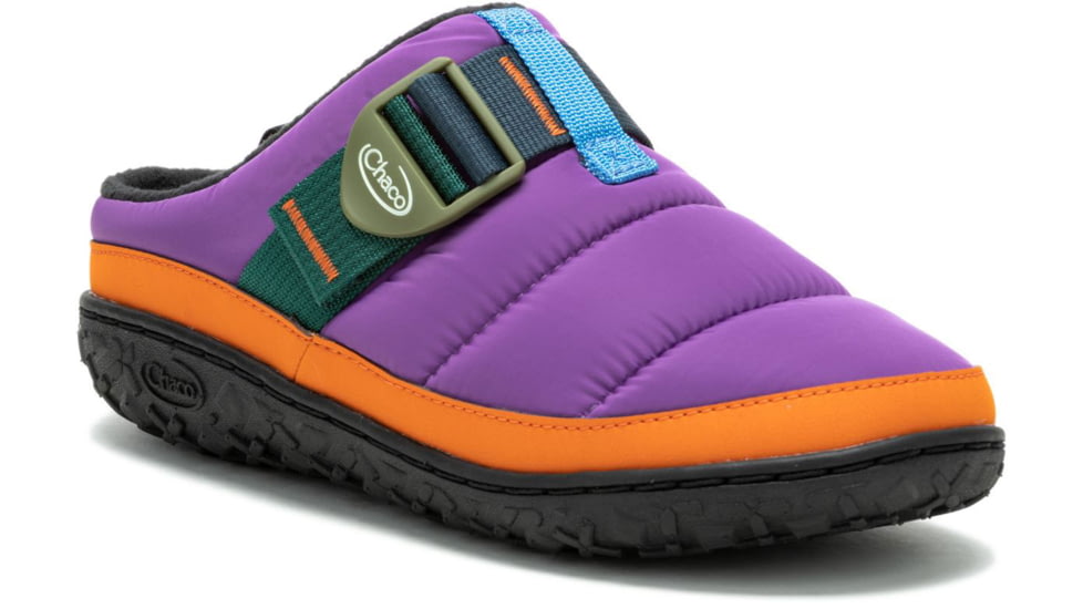 Chaco Ramble Puff Clog Shoes - Womens, Retro Purple, 8.5, JCH109626-8.5