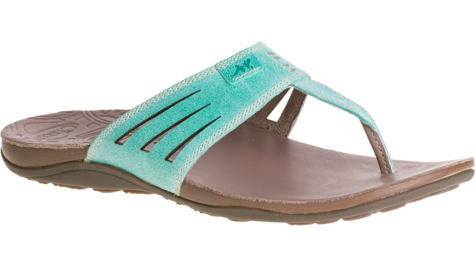 Chaco Sansa Sandal - Women's-Turquoise-Medium-7
