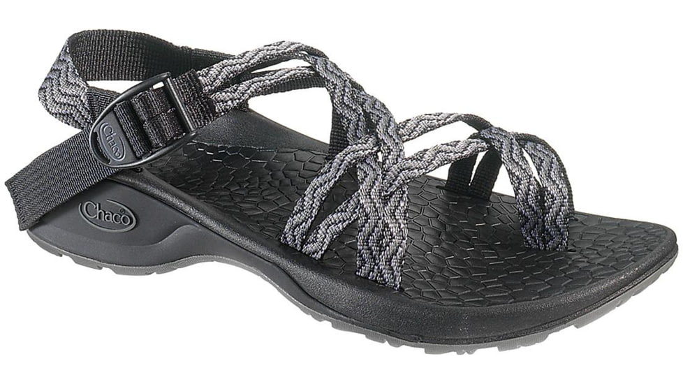 Chaco Updraft EcoTread 2 Sandal - Women's-Black Waves-Medium-5