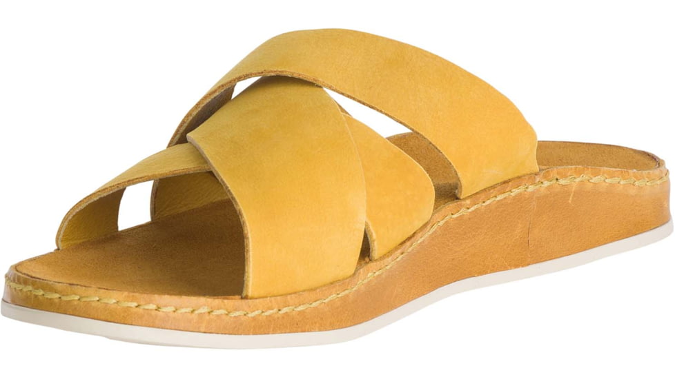 Chaco Wayfarer Slide Sandals - Womens, Ochre, 7 US, JCH107926-7
