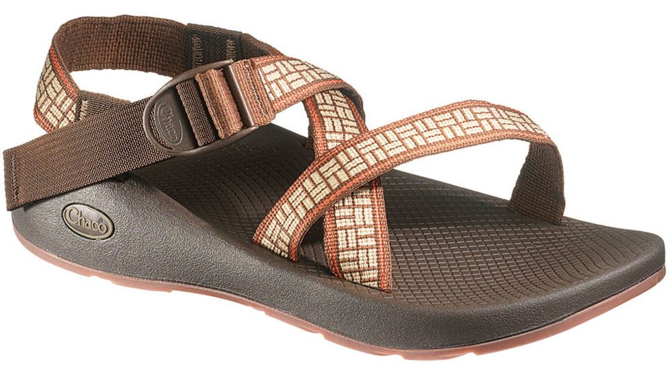 Chaco Z1 Yampa Sandal - Men's-Orange-Medium-7 US