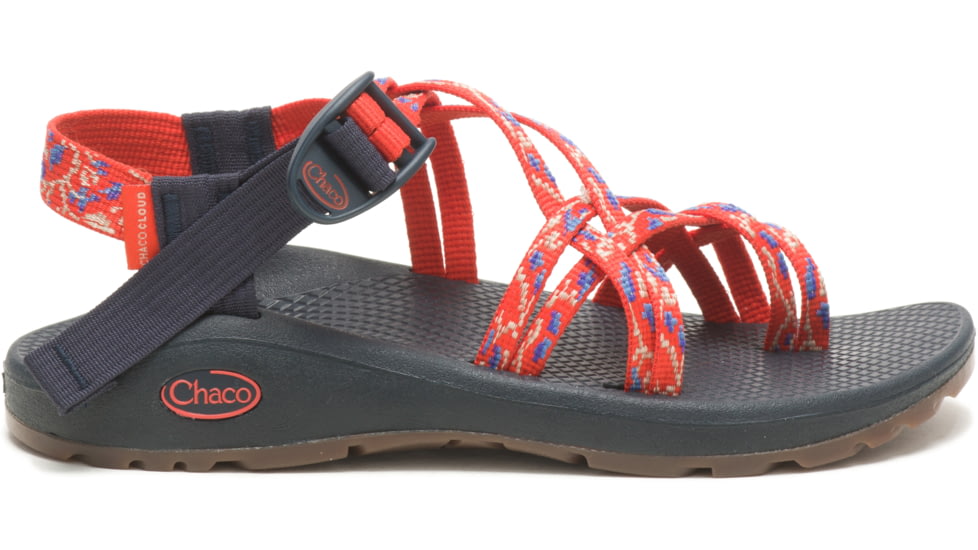 Chaco Zcloud X2 Sandals - Womens, Botanic Spicy Orange, 9, Medium, JCH109036-9