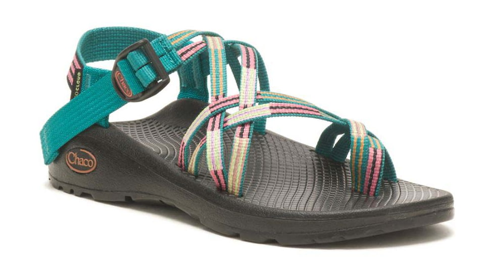 Chaco Zcloud X2 Sandals - Womens, LineHangTeal, 7, JCH109516-M-7