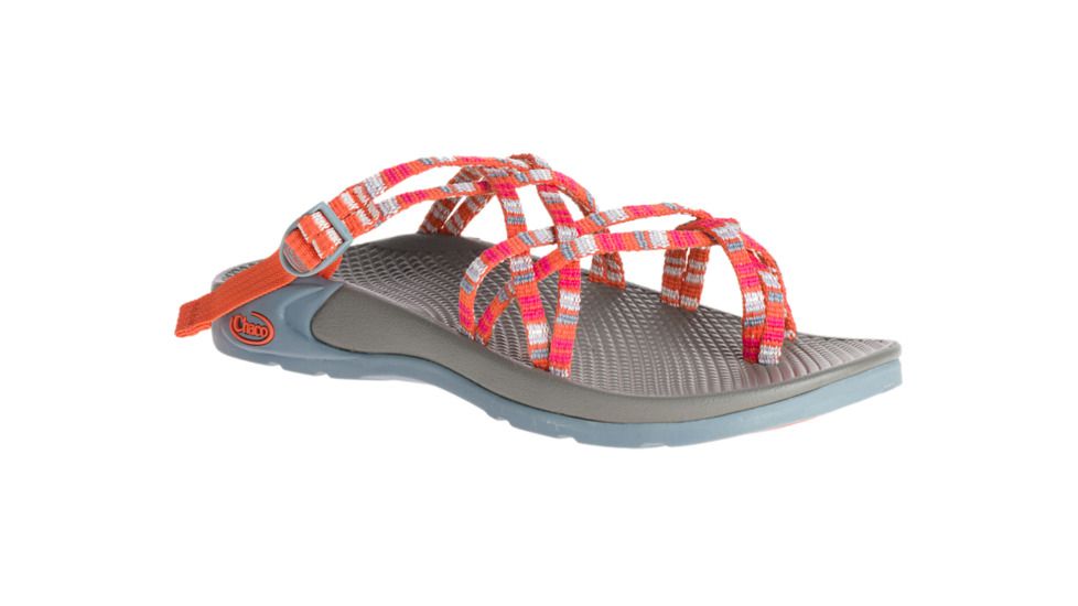 Chaco Zong X Ecotread Sandal, Banded Tangerine, 8, J105878-8