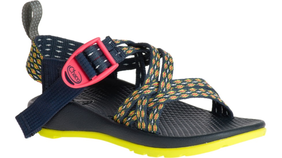 Chaco ZX1 Ecotread Sandal - Kid's-Crest Citrus-3 Youth