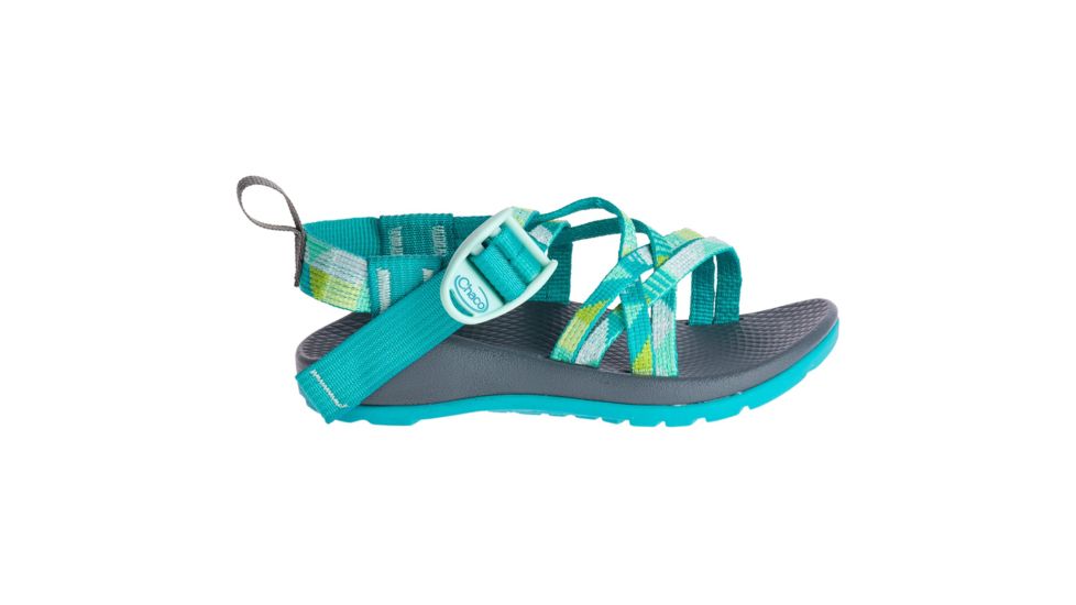 Chaco ZX1 Ecotread Sandal - Kid's, Puzzle Opal, 1 US J180028-01.0