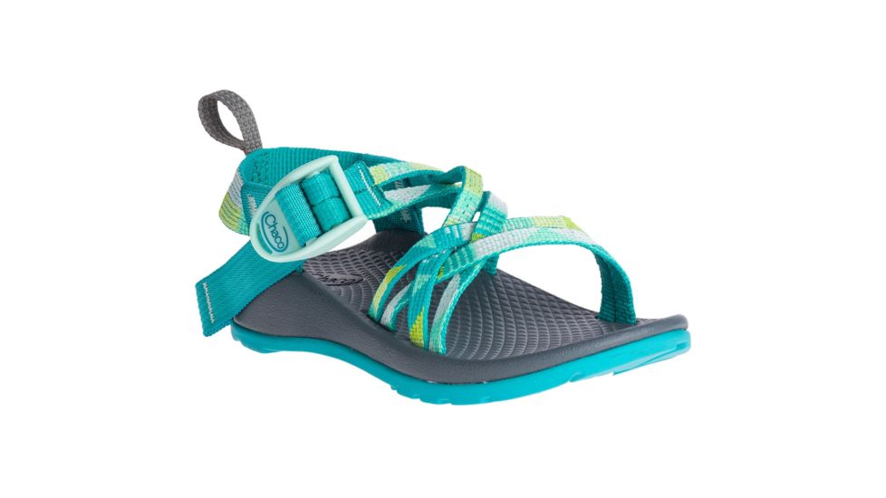 Chaco ZX1 Ecotread Sandal - Kid's, Puzzle Opal, 1 US J180028-01.0