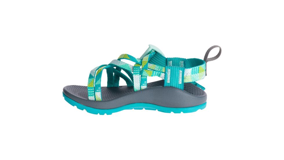 Chaco ZX1 Ecotread Sandal - Kid's, Puzzle Opal, 1 US J180028-01.0