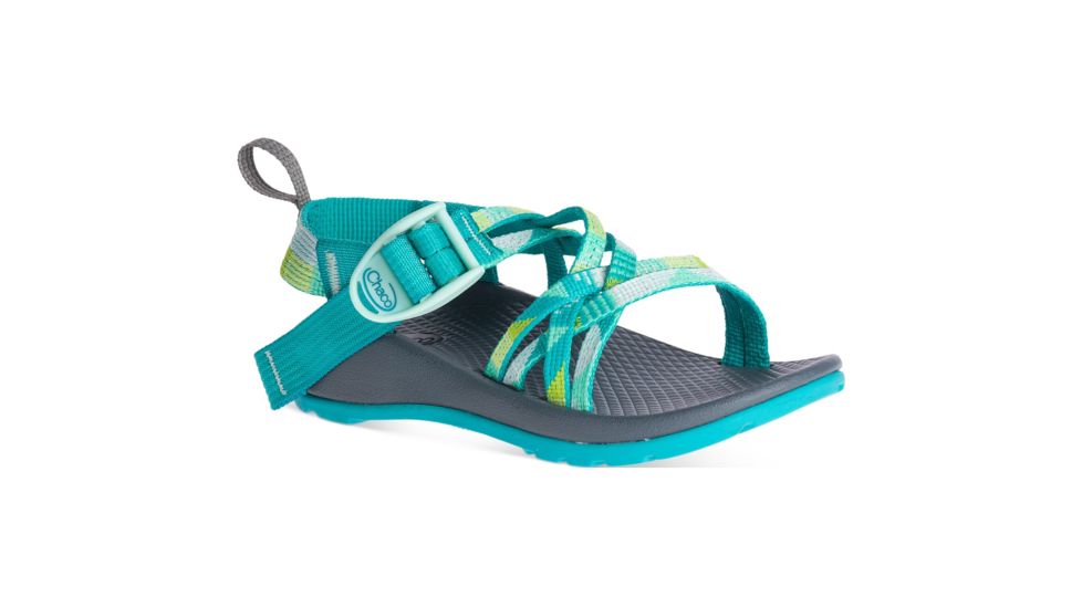 Chaco ZX1 Ecotread Sandal - Kid's, Puzzle Opal, 1 US J180028-01.0