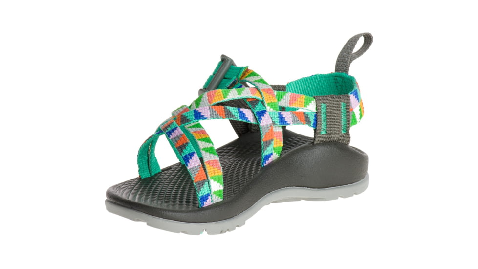 Chaco ZX1 Ecotread Sandal - Kid's, Camper Turquoise, 1 US J180234-01.0