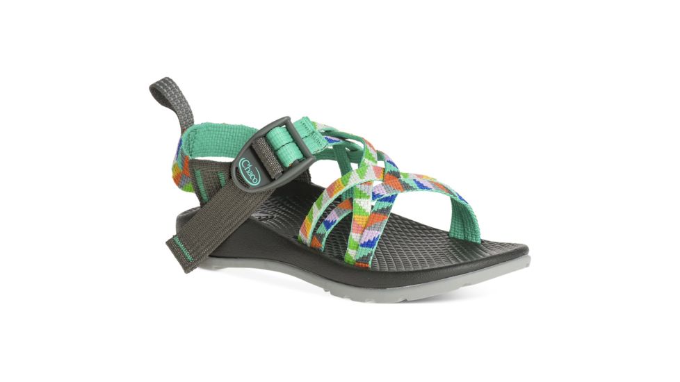 Chaco ZX1 Ecotread Sandal - Kid's, Camper Turquoise, 1 US J180234-01.0
