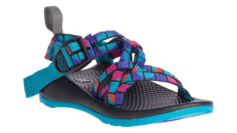 Chaco ZX1 Ecotread Sandal - Kids, Break Teal, 3, J180264-03.0