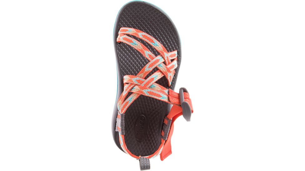 Chaco ZX1 Ecotread Sandal, Kids, Zigzag Coral, Medium, 10 US J180010