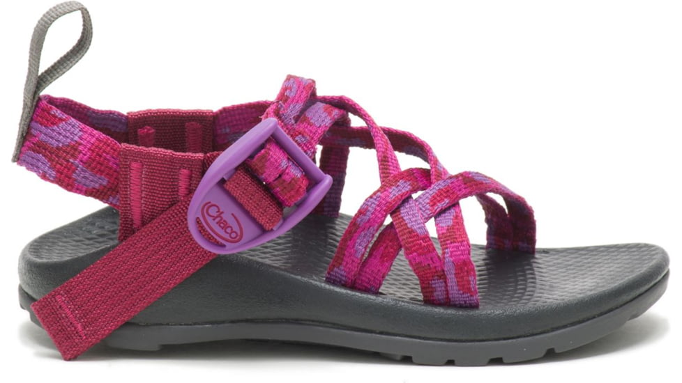 Chaco Zx1 Ecotread Sandals - Kids, Sweeping Fuchsia, 3, Medium, JCH180354-3