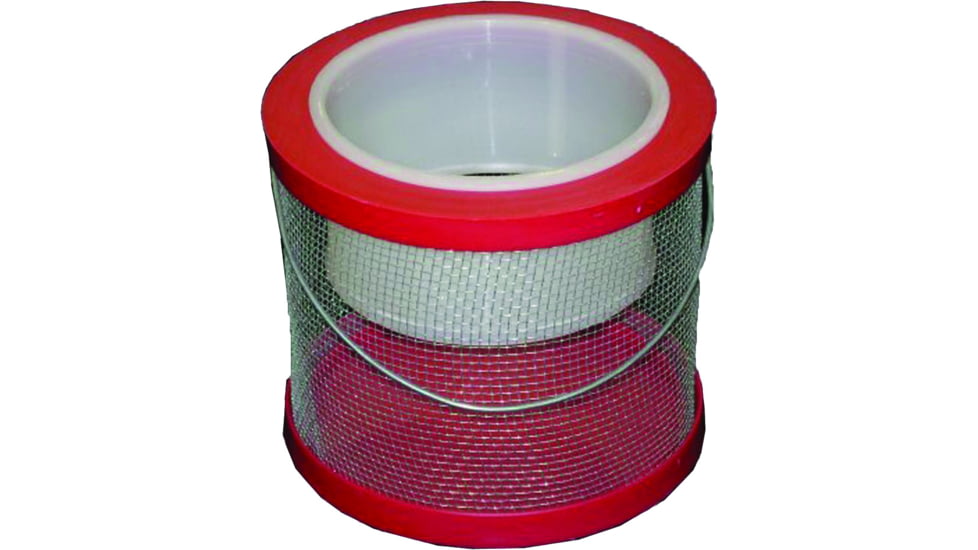Challenge Plastics Cricket Cage Round Wire Bucket, 6in, 50297