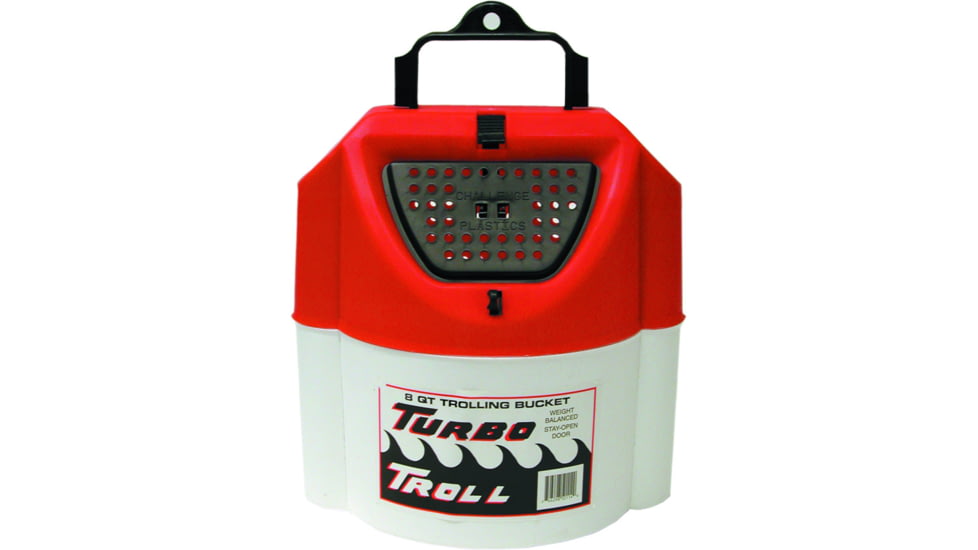 Challenge Plastics Turbo Troll Bucket, 8Qt, 50114
