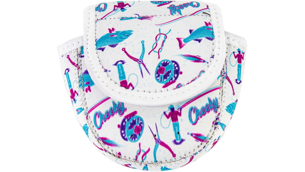 Cheeky Fishing Cheeky Fly Reel Case, Cheeky Party Day, Large, C-RLC-701-LG
