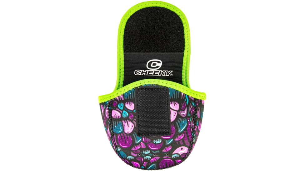 Cheeky Fishing Fly Reel Case, Purple Serpent, Large, C-RLC-704-LG