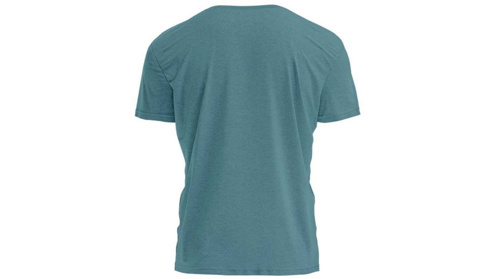 Cheeky Fishing Green Logo T-Shirt - Mens, Slate, Small, C-APP-LGT-SS