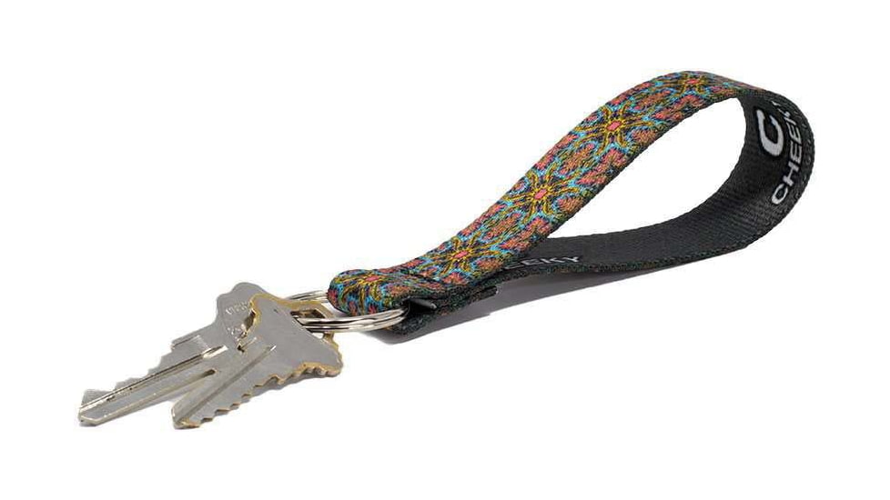 Cheeky Fishing Key Lanyard, Psychedelic Trout, C-KEY-703-5IN