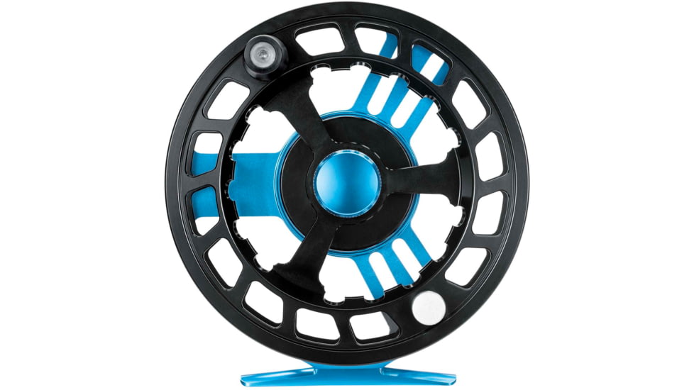 Cheeky Fishing Launch 400 Fly Reel, Blue/Black, 7-8 wt, 4.00 in diameter, C-LAU-400-RBB