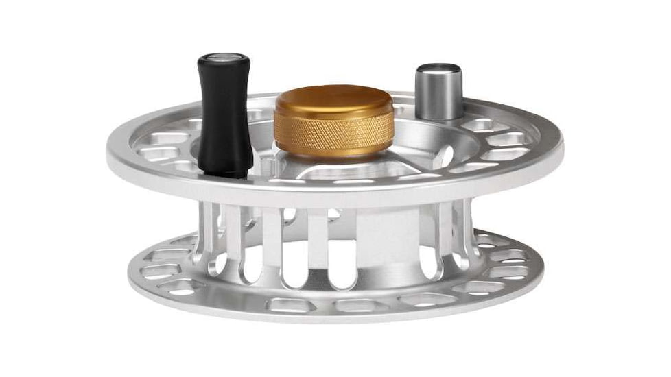Cheeky Fishing Limitless Spare Spool, 3.25in, Orange/Silver, C-LIM-325-SOS