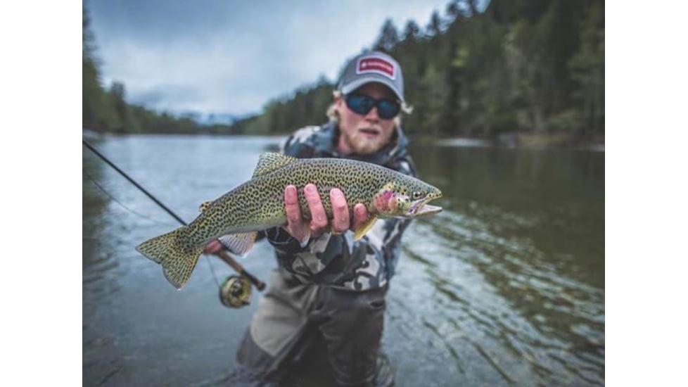 Cheeky Fishing Limitless 375 Fly Reel, Green/Gold, 5-7 wt, 3.75 in diameter, C-LIM-375-RGG
