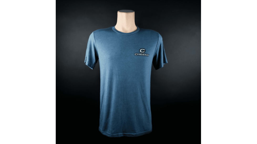Cheeky Fishing Midnight Snack T-Shirt - Mens, Steel Blue, XX-Large, C-APP-MST-B2X