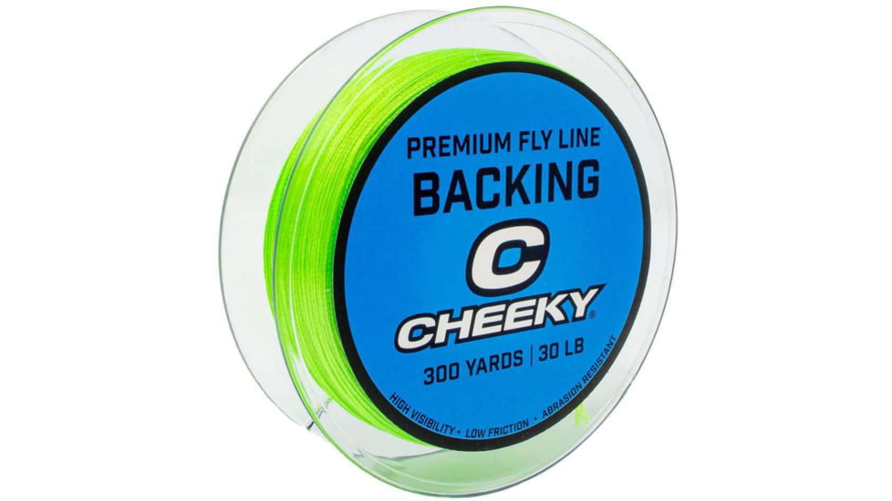 Cheeky Fishing Premium Fly Line Backing, 30 lb, Green, C-BAC-30G-300