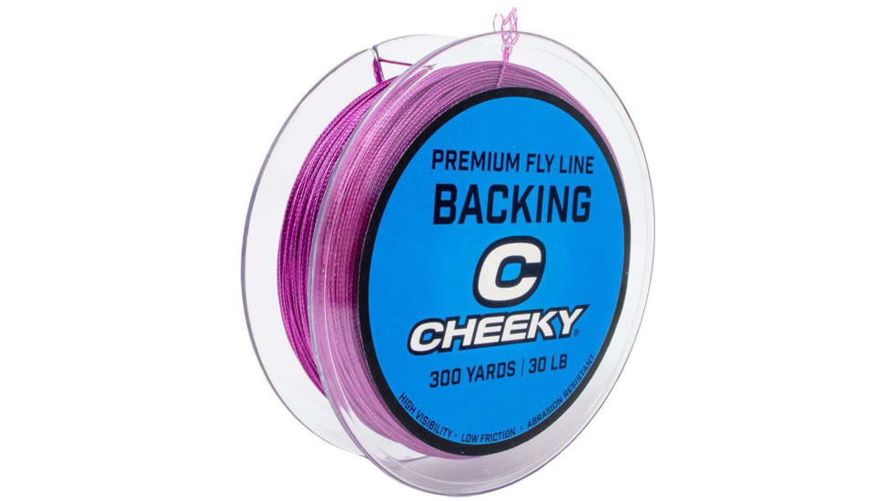 Cheeky Fishing Premium Fly Line Backing, 30 lb, Purple, C-BAC-30U-300