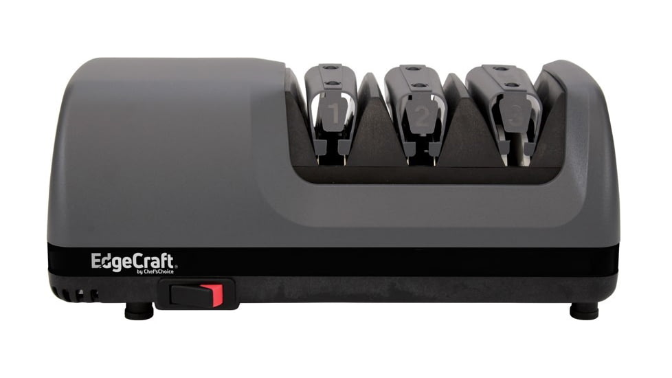 Chef's Choice Chef's Choice Model 323 Electric Knife Sharpener, 2-Stage 20-Degree Dizor, Gray, Gift Box, 0323000, Gray, 2 Stage, 0323000