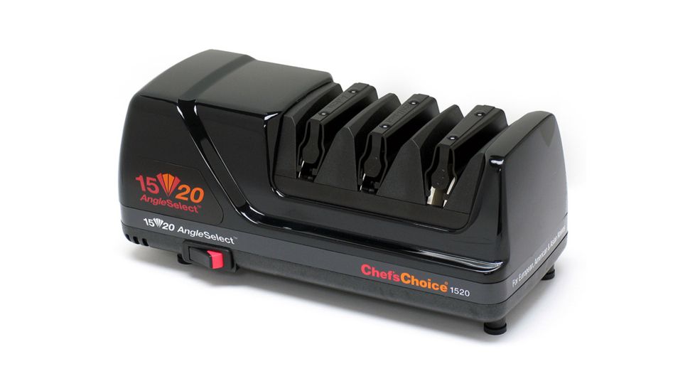 Chef's Choice Diamond Hone AngleSelect 1520 Knife Sharpener, Black, 0115201