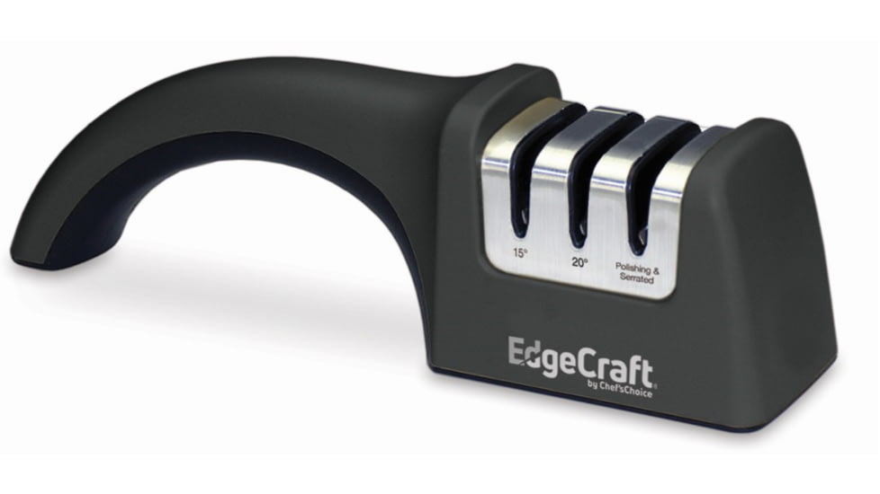 Chef's Choice EdgeCraft Model E4635 Knife Sharpener, 2-Stage 15/20-Degree Dizor, SHE635GY12, Charcoal Grey, 2 Stage, SHE635GY12