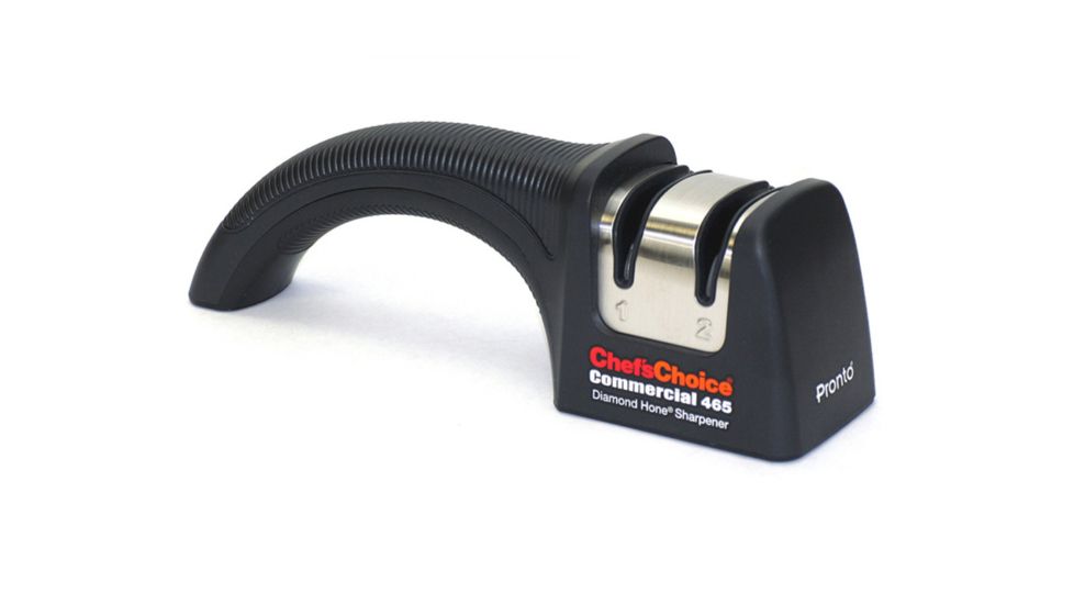 Chef's Choice Pronto Diamond Hone 465, Manual Knife Sharpener For All Edges, 9.625 x 2.375 x 7.25 4650100