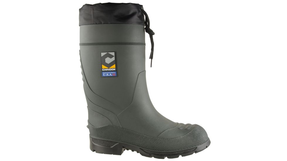 Chinook Footwear Badaxe Soft Toe  Boots - Mens, Hunter Green, 9 3500-301-9