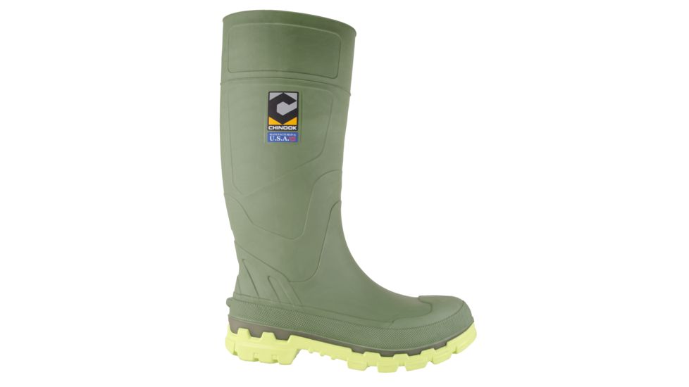 Chinook Footwear Kickaxe Soft Toe Boots - Mens, Green, 10 3560-301-10
